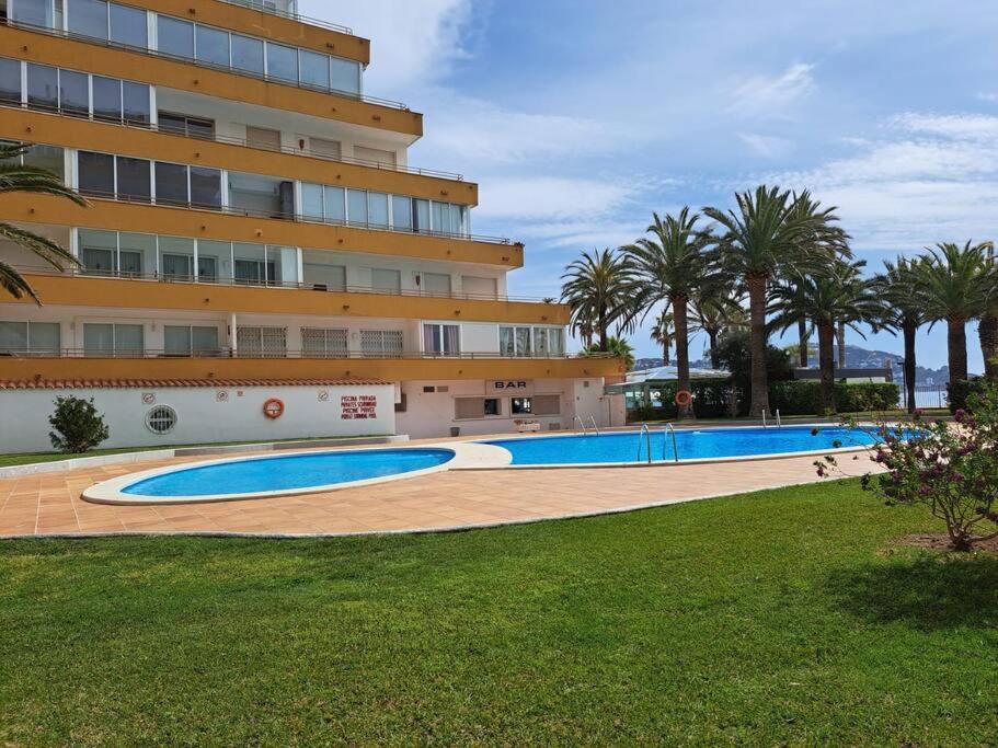 Holiday Center Apartamento Vistas Mar, Acceso Directo Playa Y Piscina 로지즈 외부 사진